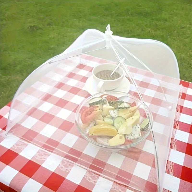 Mesh Food Cover Foldable Anti Fly Dome Tent Kitchen Reusable Mosquito