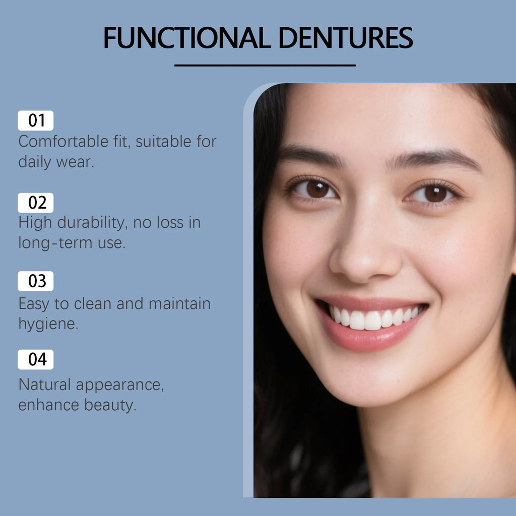 Silicone Veneer Teeth Kit – Fill Tooth Gaps, Upper & Lower Set Cosmetic Dental Veneers Zpaxo