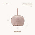 Ball-Shaped Underwear Storage Bag – Travel Bra & Sock Organizer Travel Storage Bag Zpaxo Pink