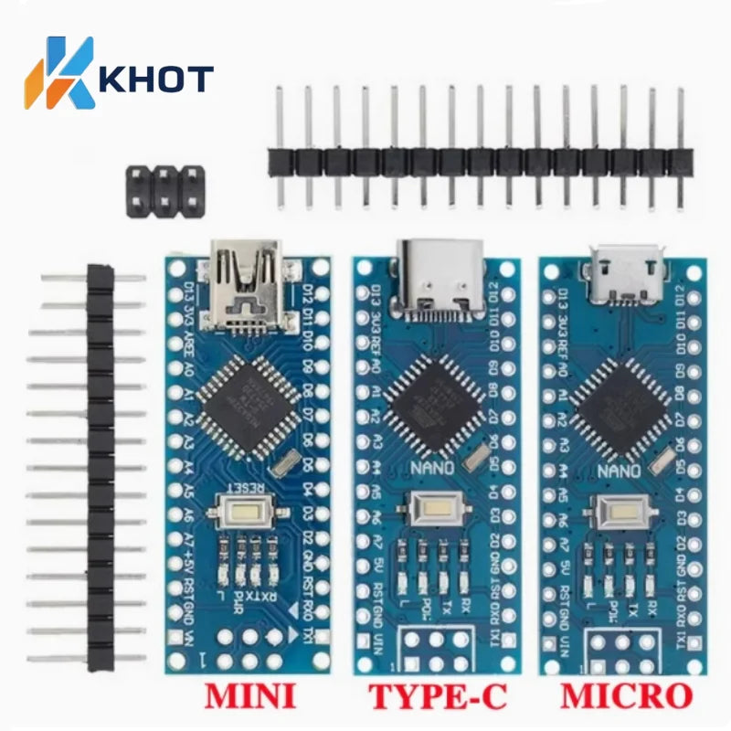 Compatible with 2014 version nano V3.0 ATMEGA328P improved version without solder board or wiring Zpaxo