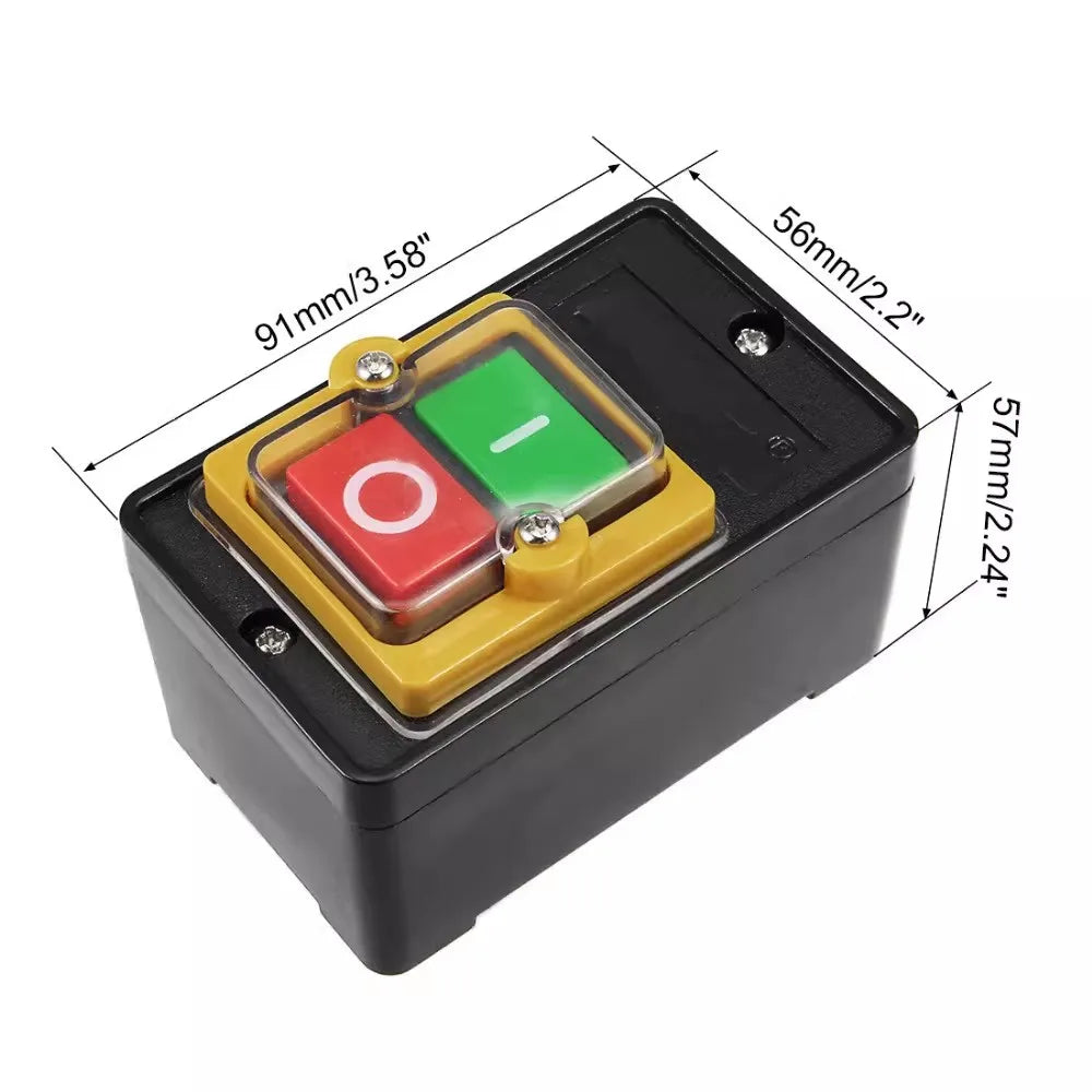 Waterproof Push Button Switch OFF Mechanical Equipment Control