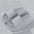 Men Thick Platform Cloud Slippers Eva Cfortable Non-slip Home Slides