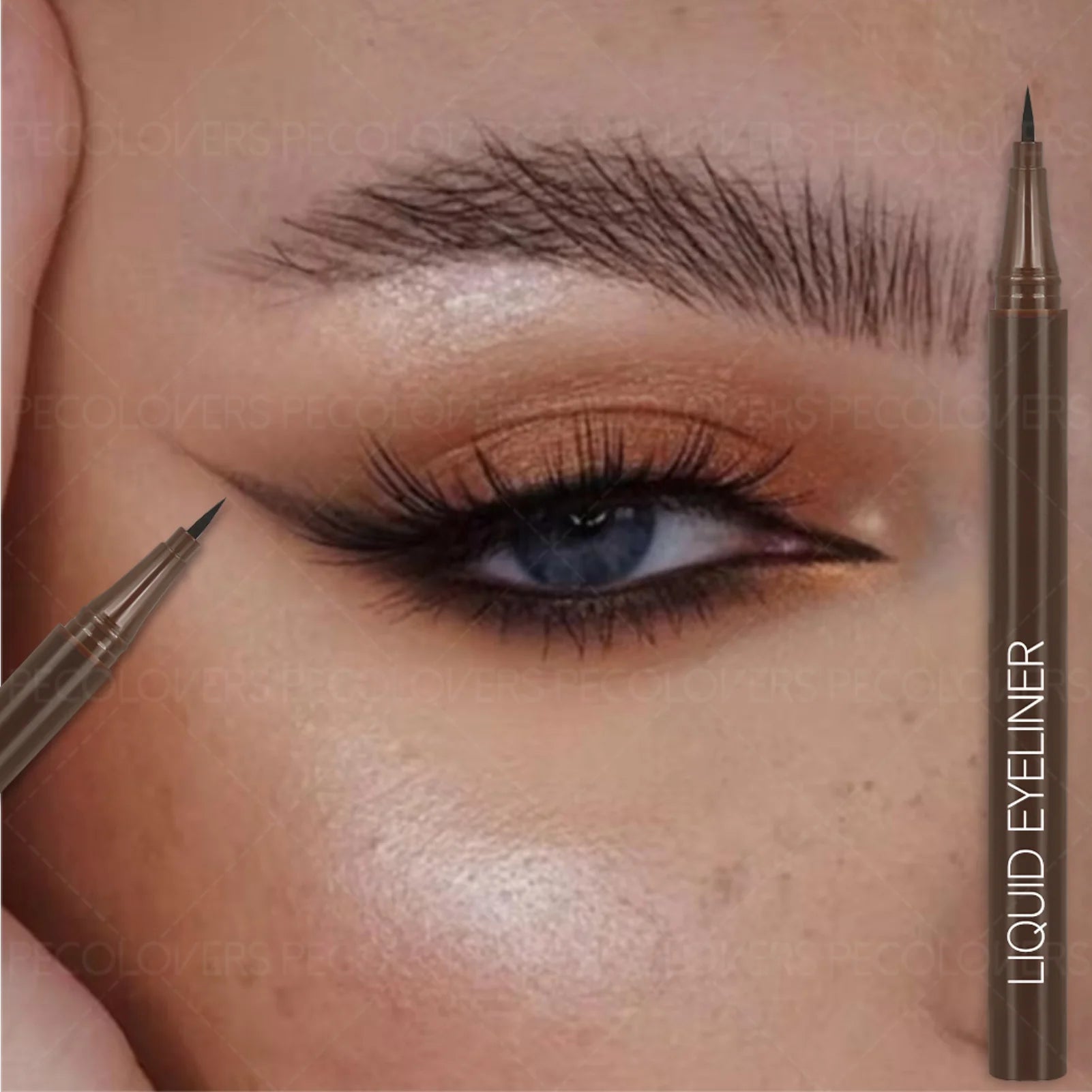 Quick-dry Eyeliner Pen Waterproof Long-lasting Gentle Formula Sleek
