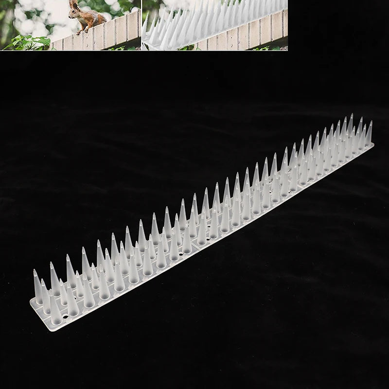 Garden Fencing DIY Accessories Plastic Spikes Transparent Squirrel Zpaxo