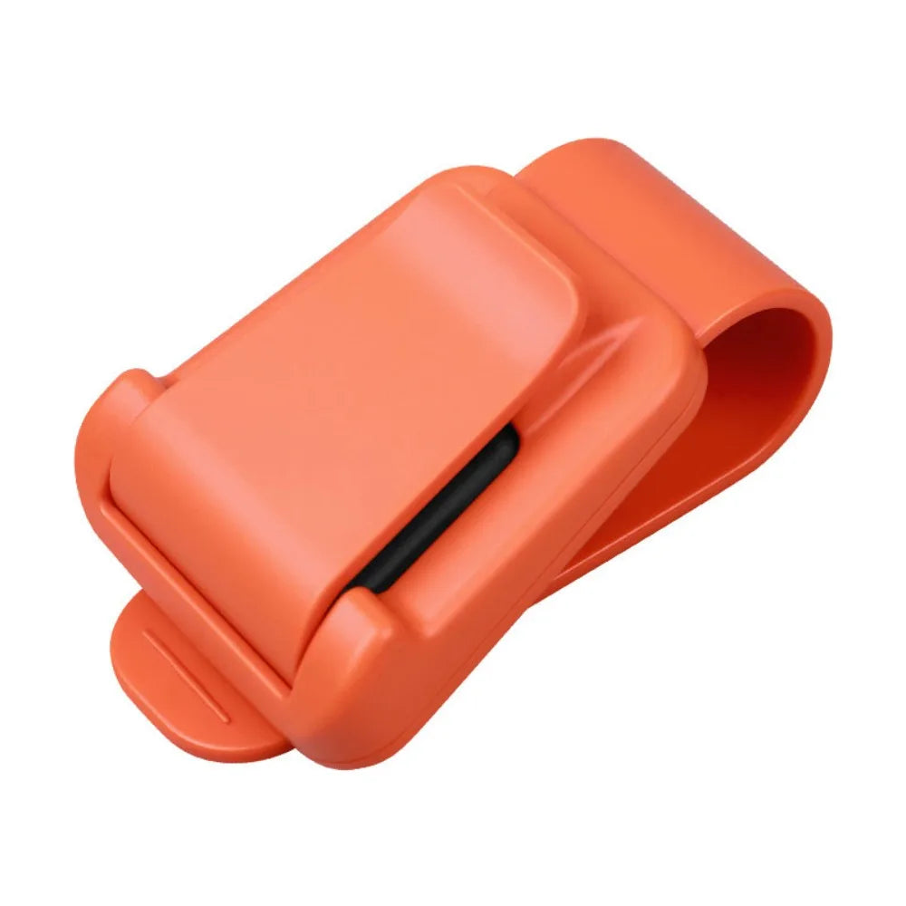 Portable Universal Car Glasses Clip Stable Shock-proof Sunglasses Zpaxo Orange
