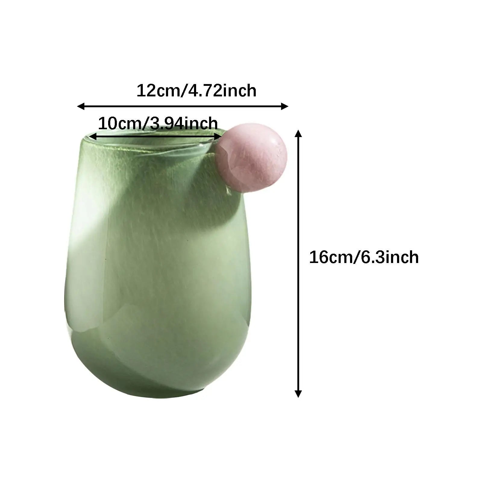 Elegant Glass Flower Vase – Minimalist Desktop Centerpiece Decor Glass Flower Vase Zpaxo