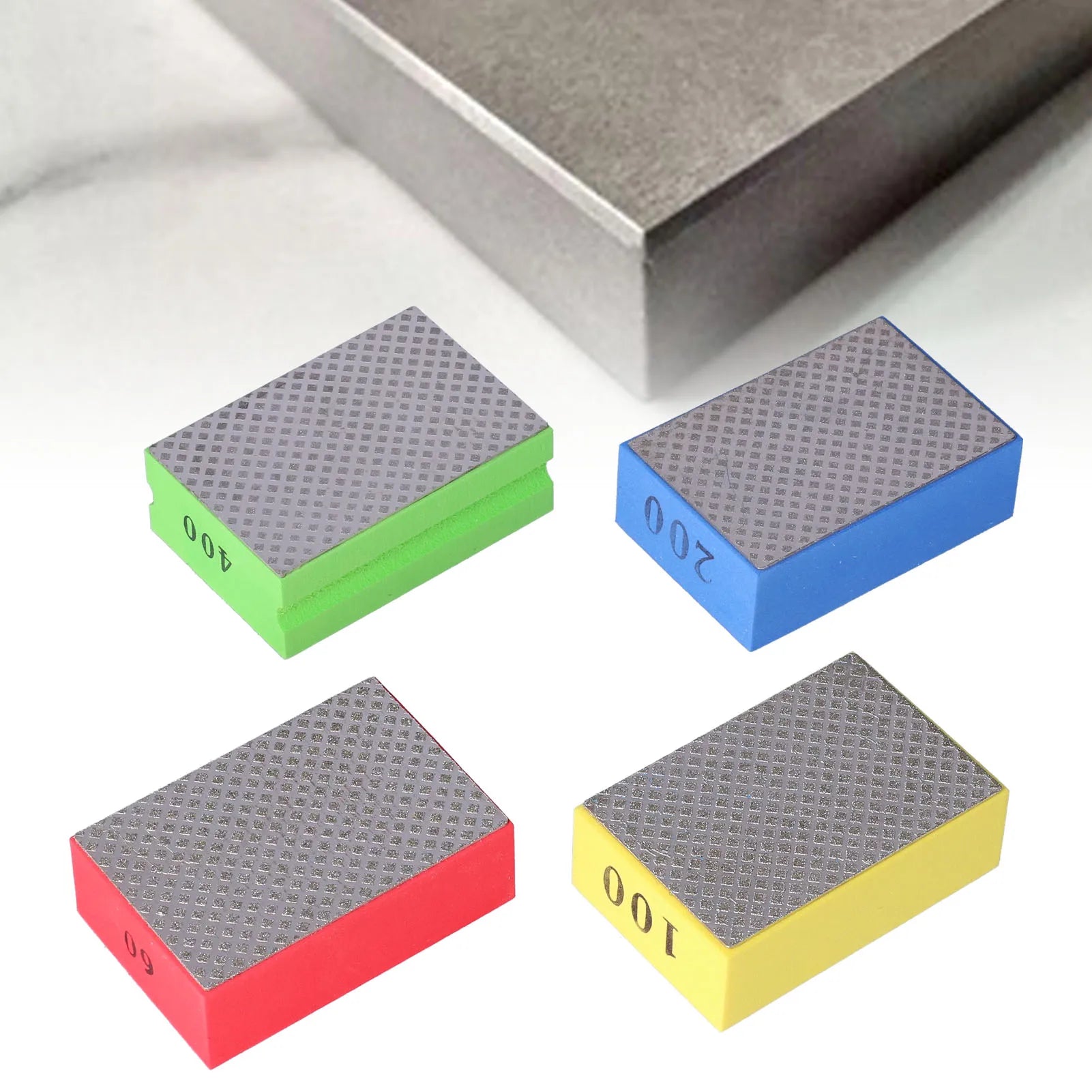 Hand Tool Polishing Pads Tile Stone Trimming Deburring 60 100 200 400