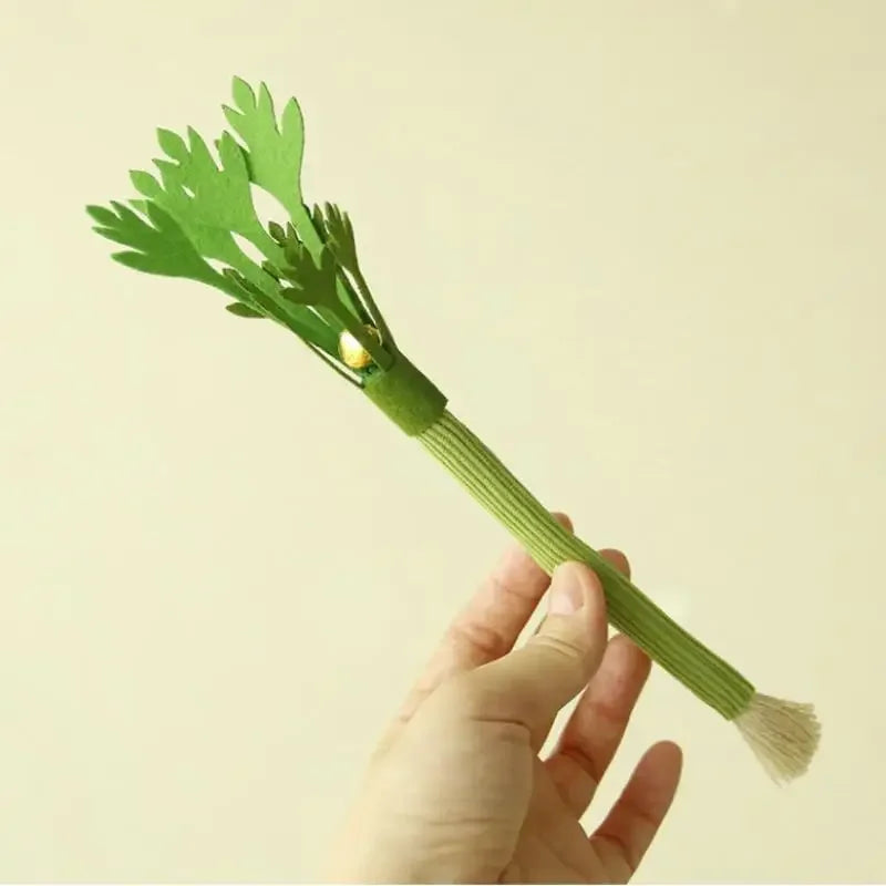 Cat Chew Toys Catnip Teeth Cleaning Toy Interactive Self Playing Zpaxo Green