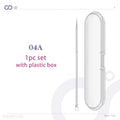 8/5/4PCS Hair Tweezers Acne Blackhead Removal Needles Kit Black Dots Cleaner Pore Cleaner Deep Cleansing Face Skin Care Tools Zpaxo 04A