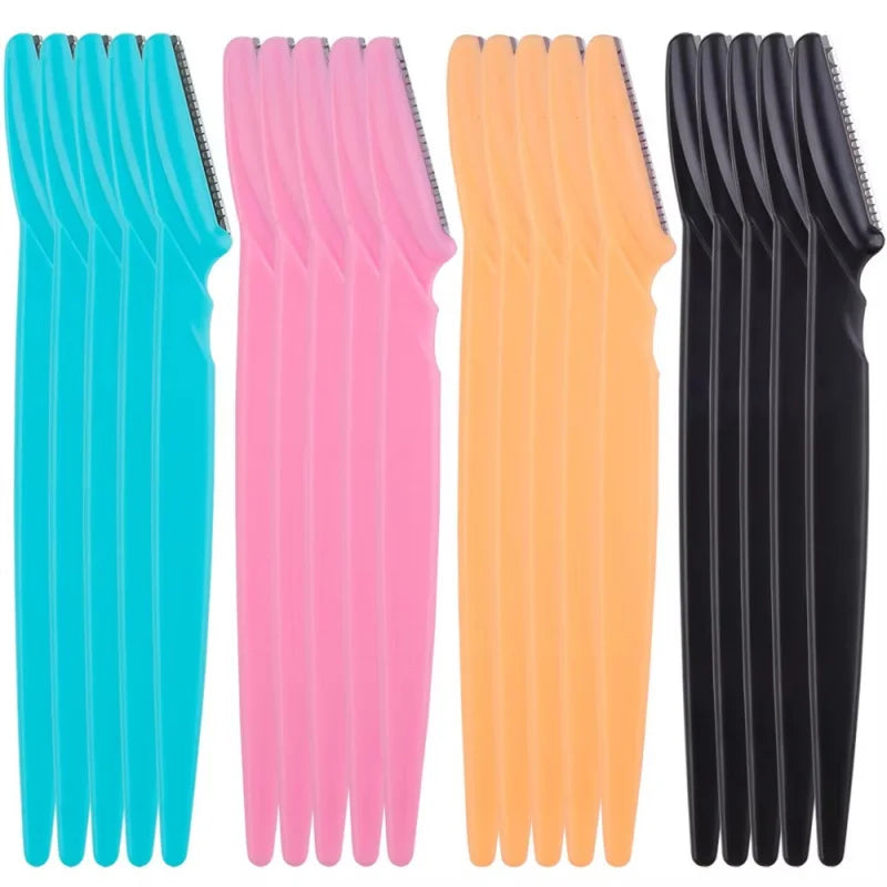 Eyebrow Trimmer Razor Set – Portable Face Shaper 3/4/10 Pcs