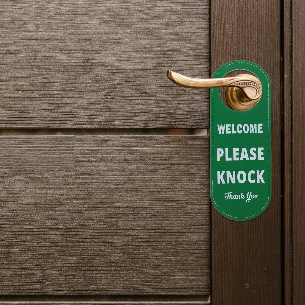 Do Not Disturb Door Sign Double Sided Hanging Privacy Indicator