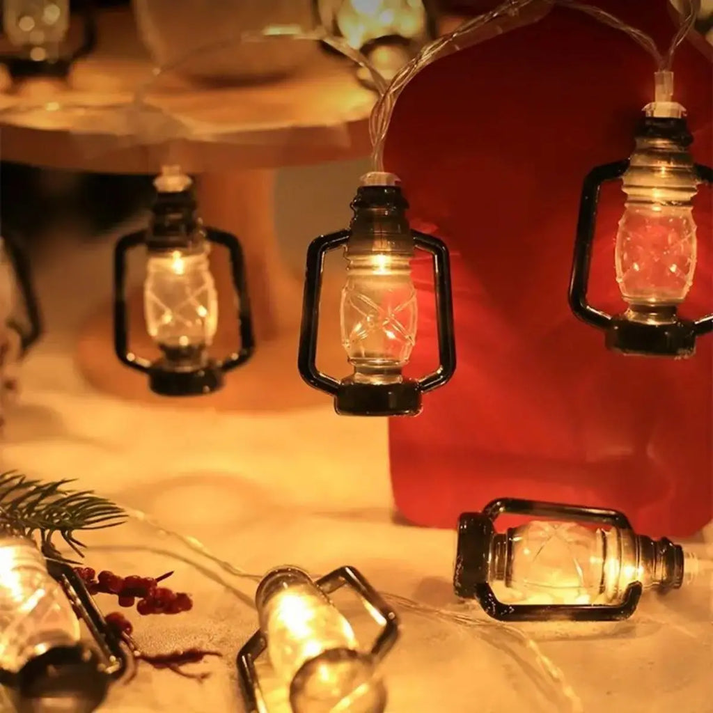 1 5m 3m Camping Ambiance LED Outdoor Decorative Retro Kerosene Bottle Zpaxo