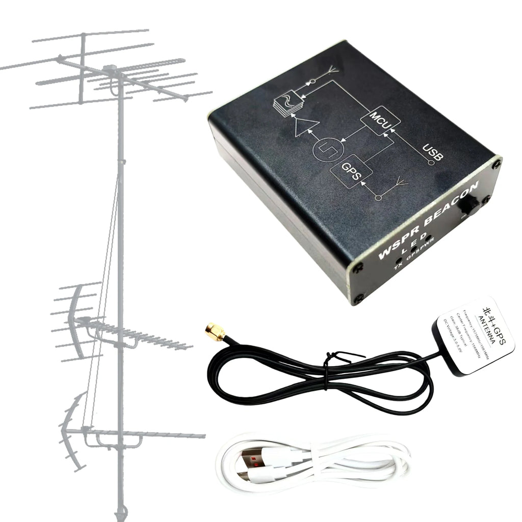 1-30MHz SI5351 WSPR Transmitter Device TCXO GPS Automatic QTH