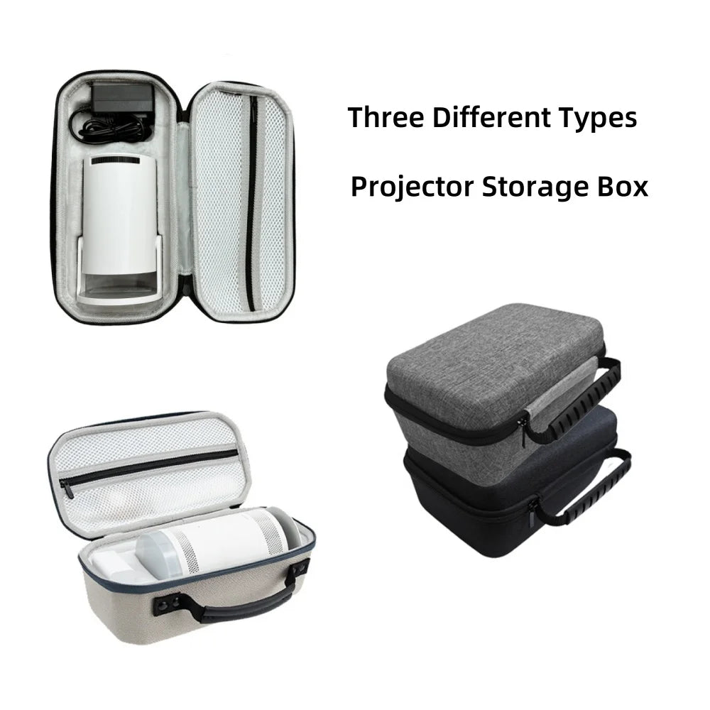 Protective Case Storage Box For Magcubic HY300PRO Projector Handle Hard Shell Protection Box For Samsung TheFreestyle Travel Bag Zpaxo