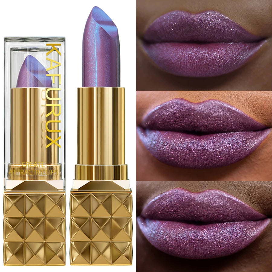 Sexy Glitter Lipstick Flash Lasting Easy Diamond Lip Tint Shiny