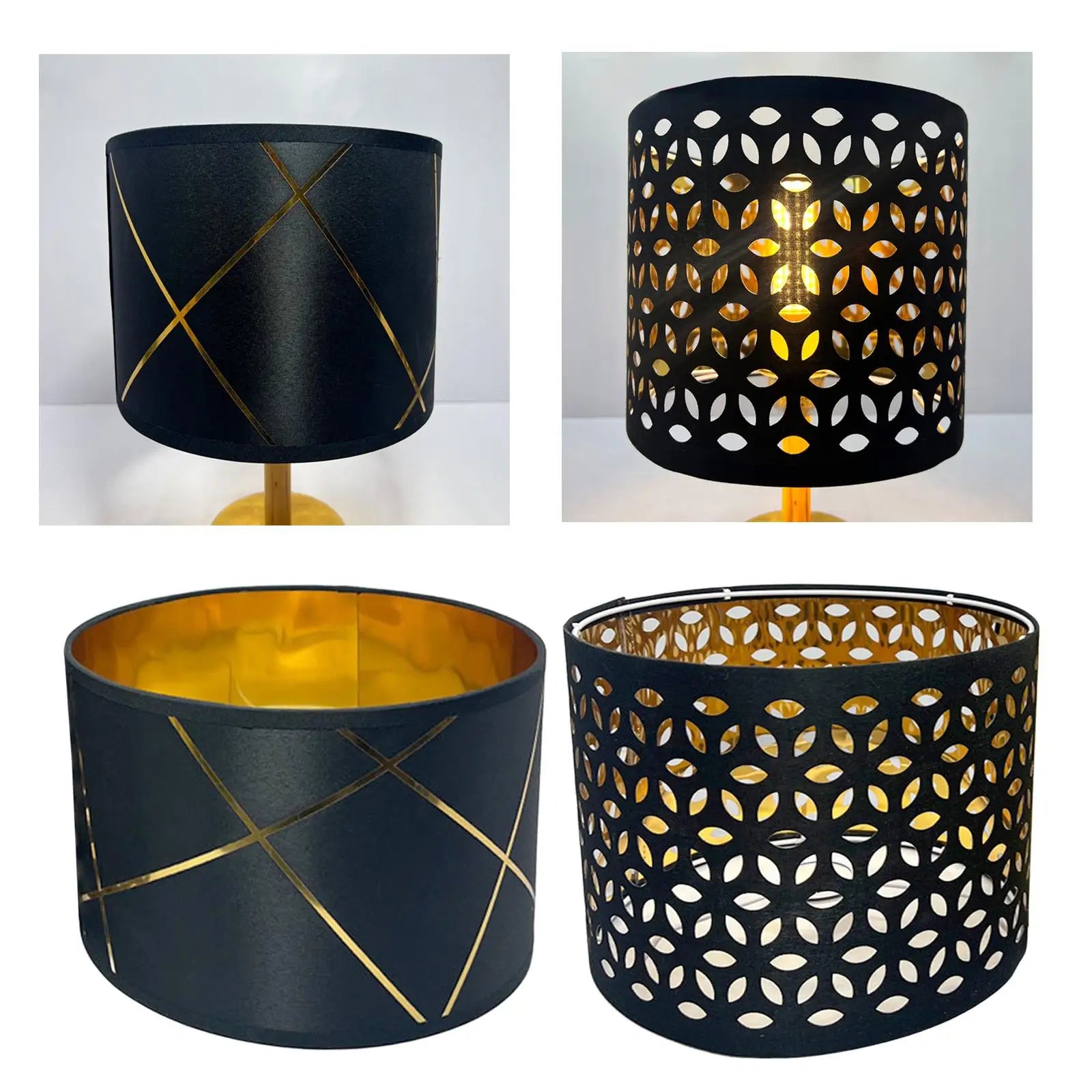 Modern Pendant Lamp Shade Desk Lamp Shade Chandelier Decorative Crafts Lampshade for Office Bedroom Hotel Home Ornament Zpaxo