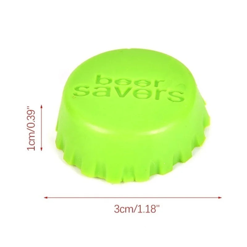 Reusable Silica Gel Bottle Cap Sealed Beer Cap Vinegar Soy Sauce Bottle Soda Cola Cap Wine Protective Stopper Zpaxo