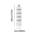 Obelisk Trellis Rustproof Climbing Plant Support Tower Rack