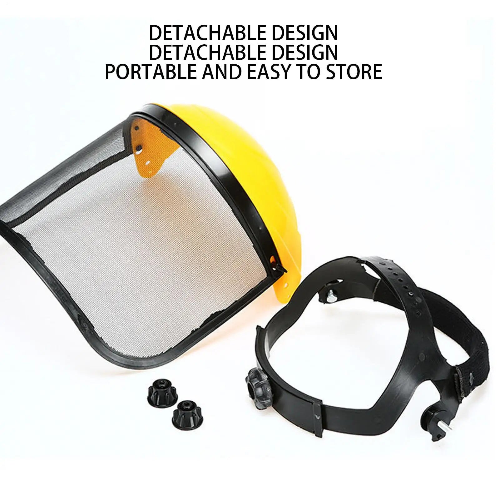 Protective Face Shield Safety Masque Adjustable Headgear Wire Visor