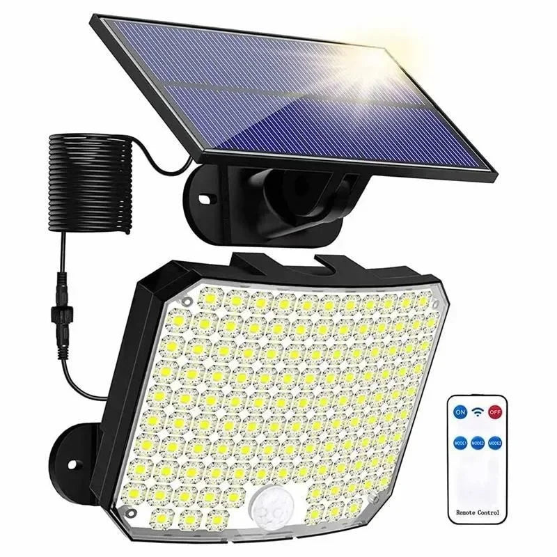 Solar Powered Lights Waterproof 118LED Split Motion Sensor Flood Wall Zpaxo 118Led China Mainland