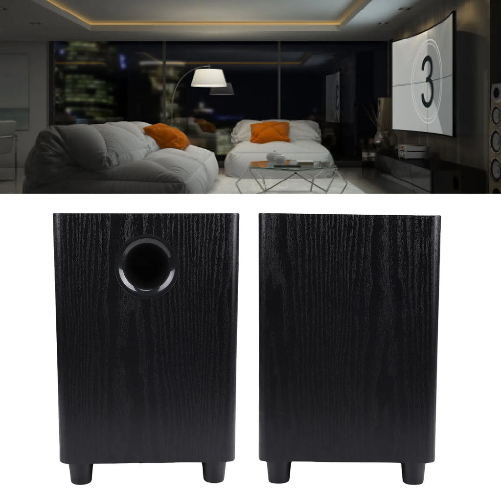 100W Home Subwoofer Independent Passive Speaker Plug Play Theater