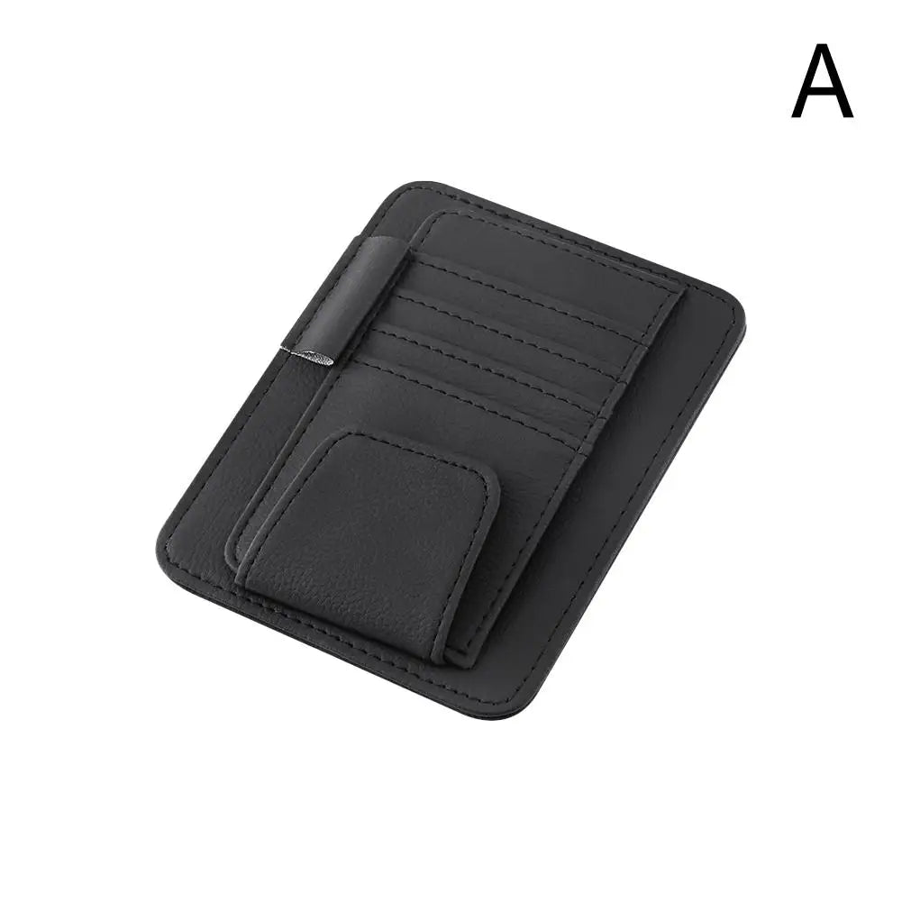 Car Sun Visor Organizer Multi-pocket Business Card Storage Management