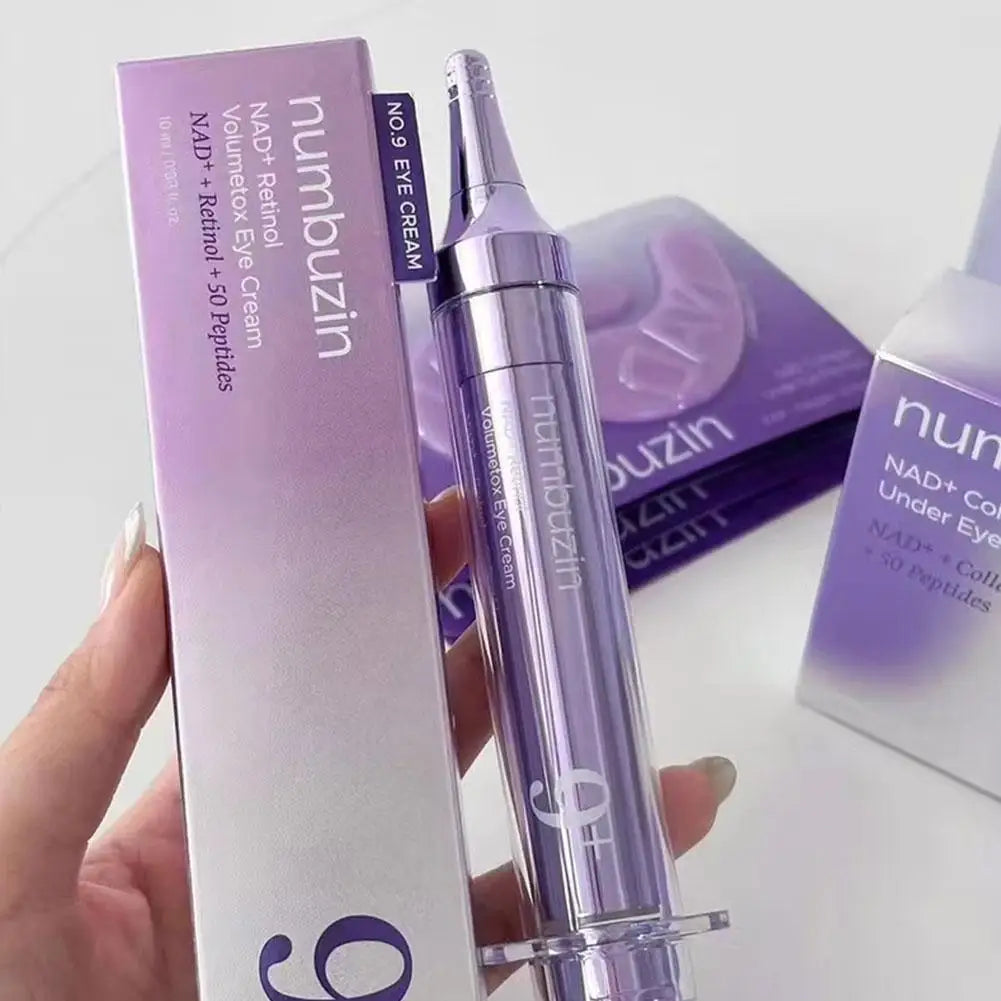 NAD+ PDRN Ultrasonic Eye Cream & Face Serum Anti-Wrinkle Kit Anti-Aging Eye Serum Zpaxo