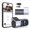 1080P Dash Camera Vehicle Recorder Wifi Dashcam Smart Car Video APP Zpaxo Black