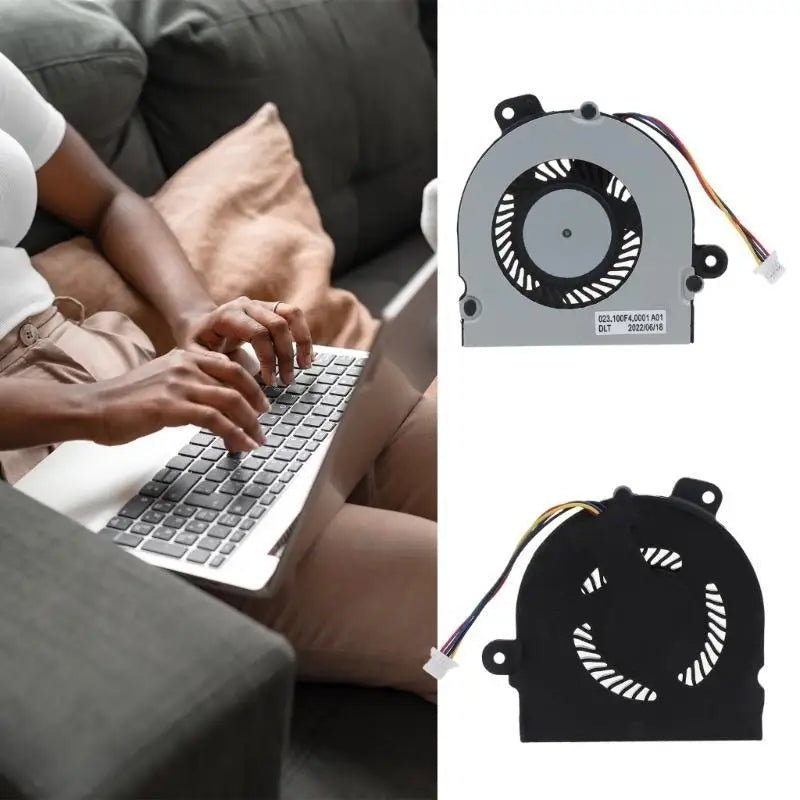 652F Laptop CPU Fan Radaitor DC12V Rog GL703 GL703GS GL703GM Cooling Zpaxo