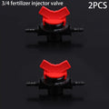 Precision Fertilizer Injector Valve for Drip Irrigation Systems Water Saving Solution for Fruit Tree Cultivation Zpaxo A2 2PCS