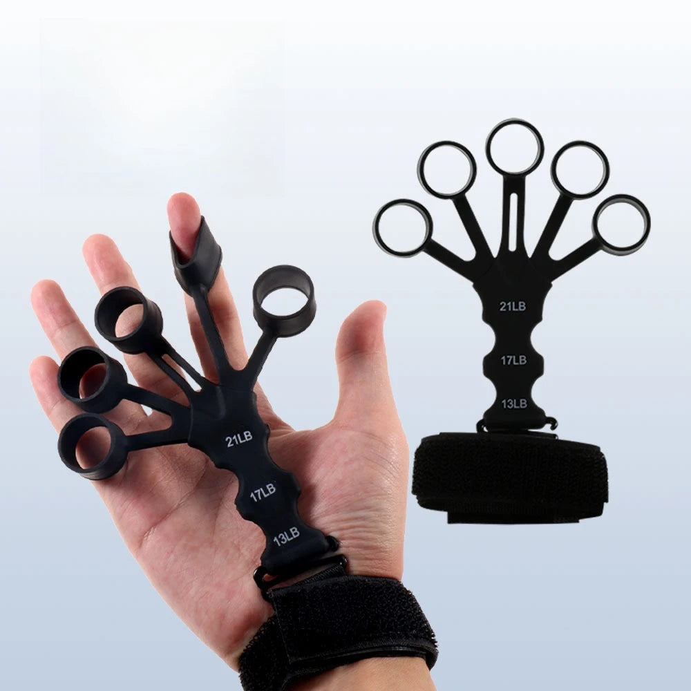 5 Finger Wrist Stretcher New Silicone Finger Trainer Finger Strength Recovery Flexion and Extension Vein Trainer Zpaxo