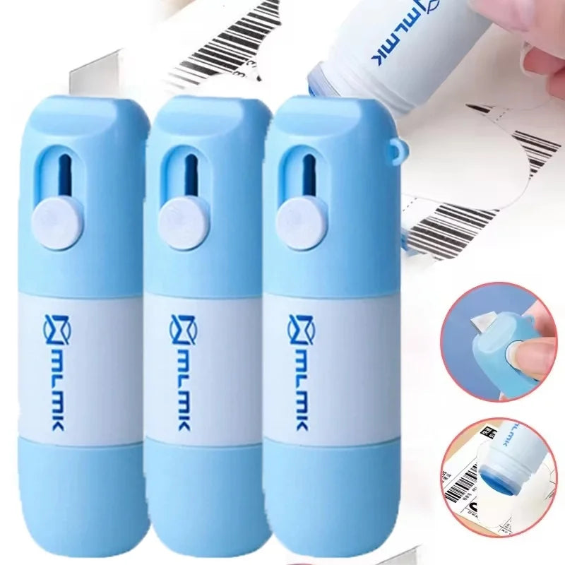 Thermal Paper Correction Fluid With Unboxing Knife Portable Thermal Paper Data Identity Protection Fluid Eraser For Office Tools Zpaxo
