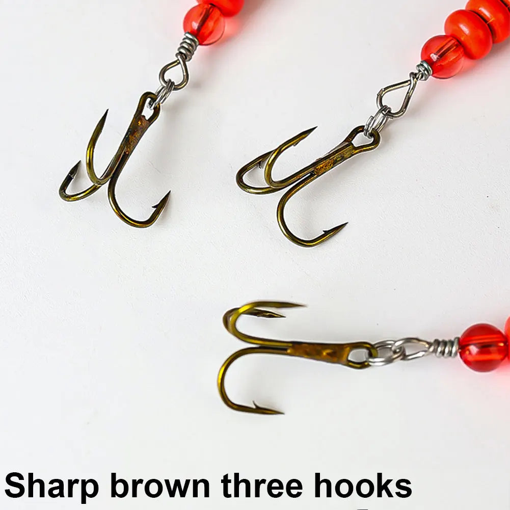 Metal Spoon Spinner Fishing Lure Tackle Box Artificial Bait Pike