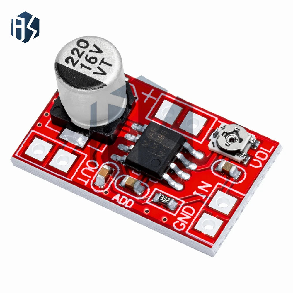 DC 5V-12V Micro Electret Amplifier MIC Condenser Mini Microphone Amplifier Board Zpaxo