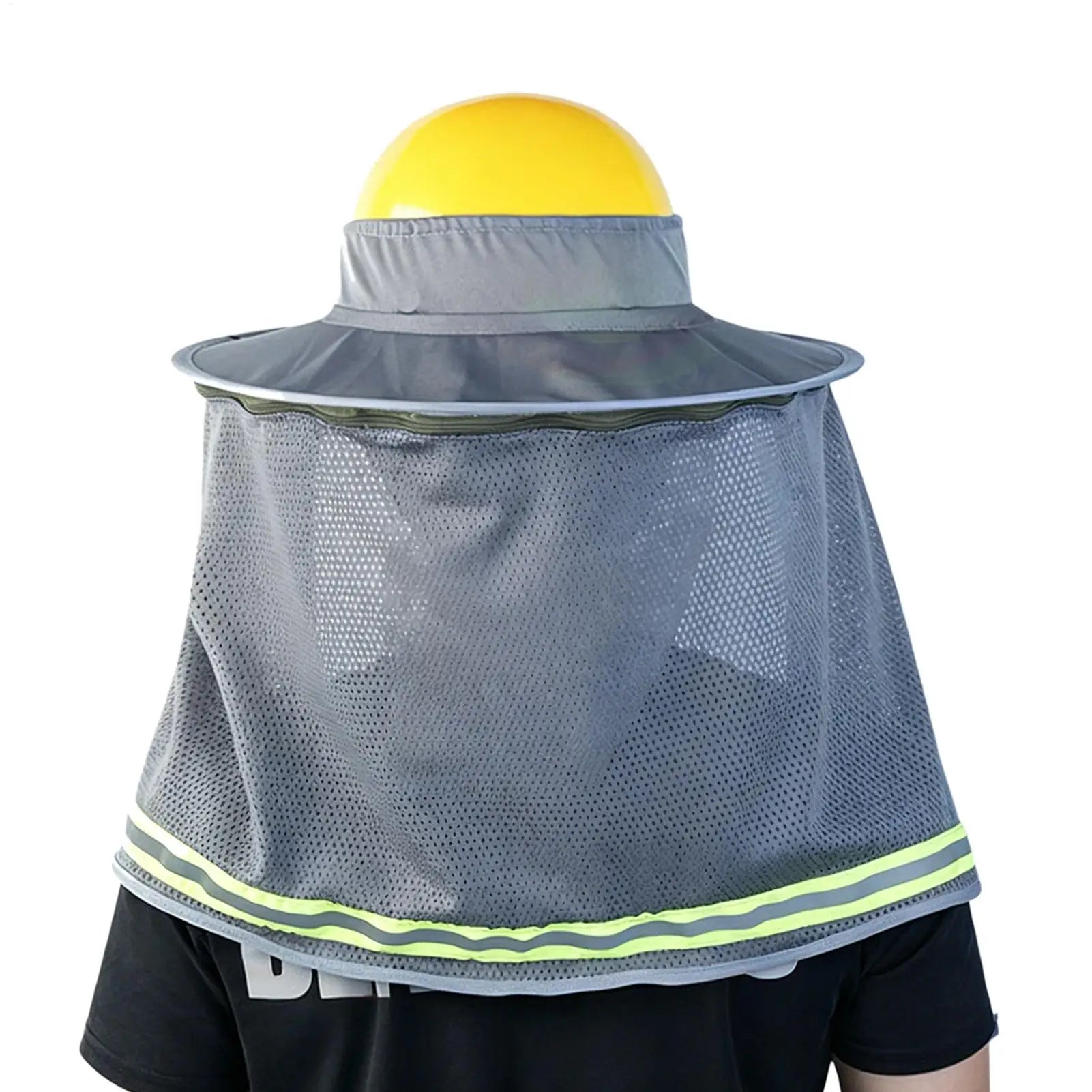 Hard Hat Visor Hard Hat Sunshade Construction Sun Protection Breathable Cooling Safety Helmets Accessories for Material Handling Zpaxo