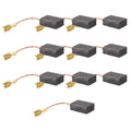 10pcs Carbon Brush Replacement Parts Electric Hammer Drill Graphite Brush Cutting Polishing Machine Power Tool Accessories Zpaxo Size 604