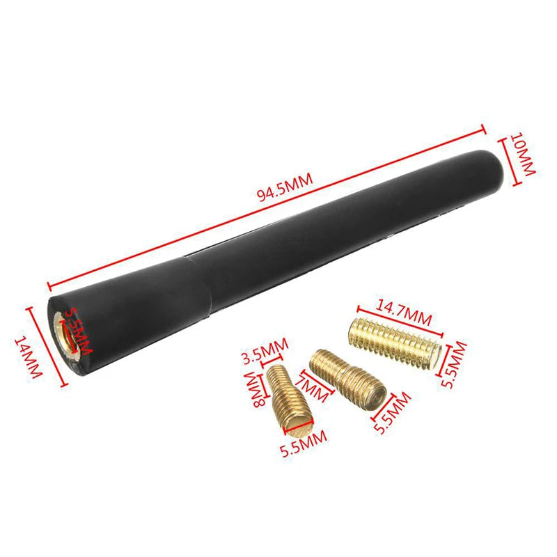 CMUniversal Car Antenna Small Short Aerial Mini Radio Accessories FM
