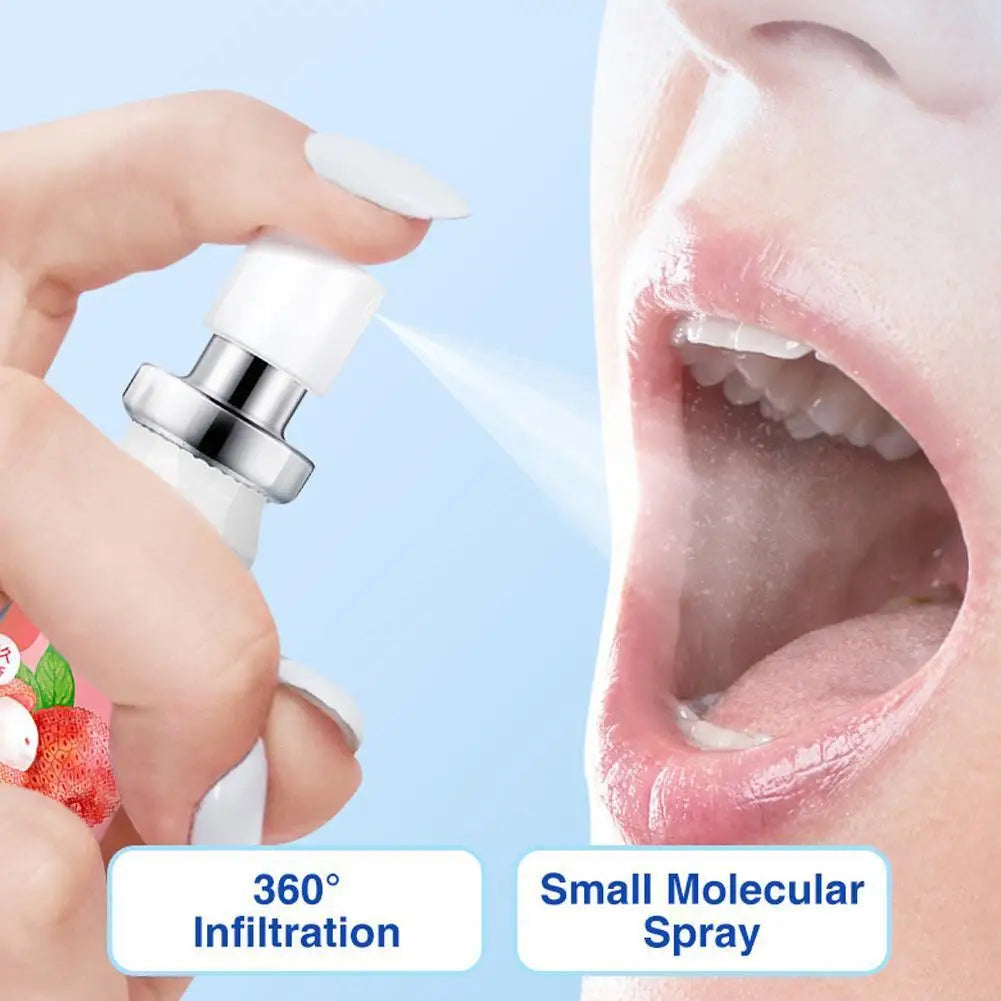 Fruity Breath Freshener Spray – Lychee & Watermelon, 20ml Breath Freshener Spray Zpaxo