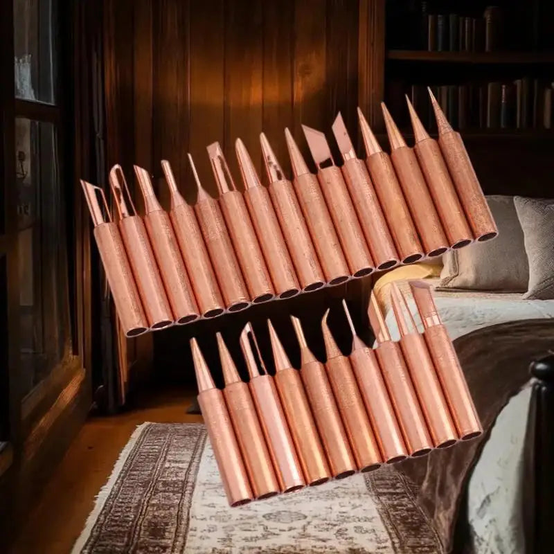Durable 900 Pure Copper Non-magnetic Soldering Tip for Electric Soldering Iron. Zpaxo