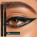 24-Hour Long-lasting Green Eyeliner Liquid Pen Non-sticky Formula Zpaxo 13