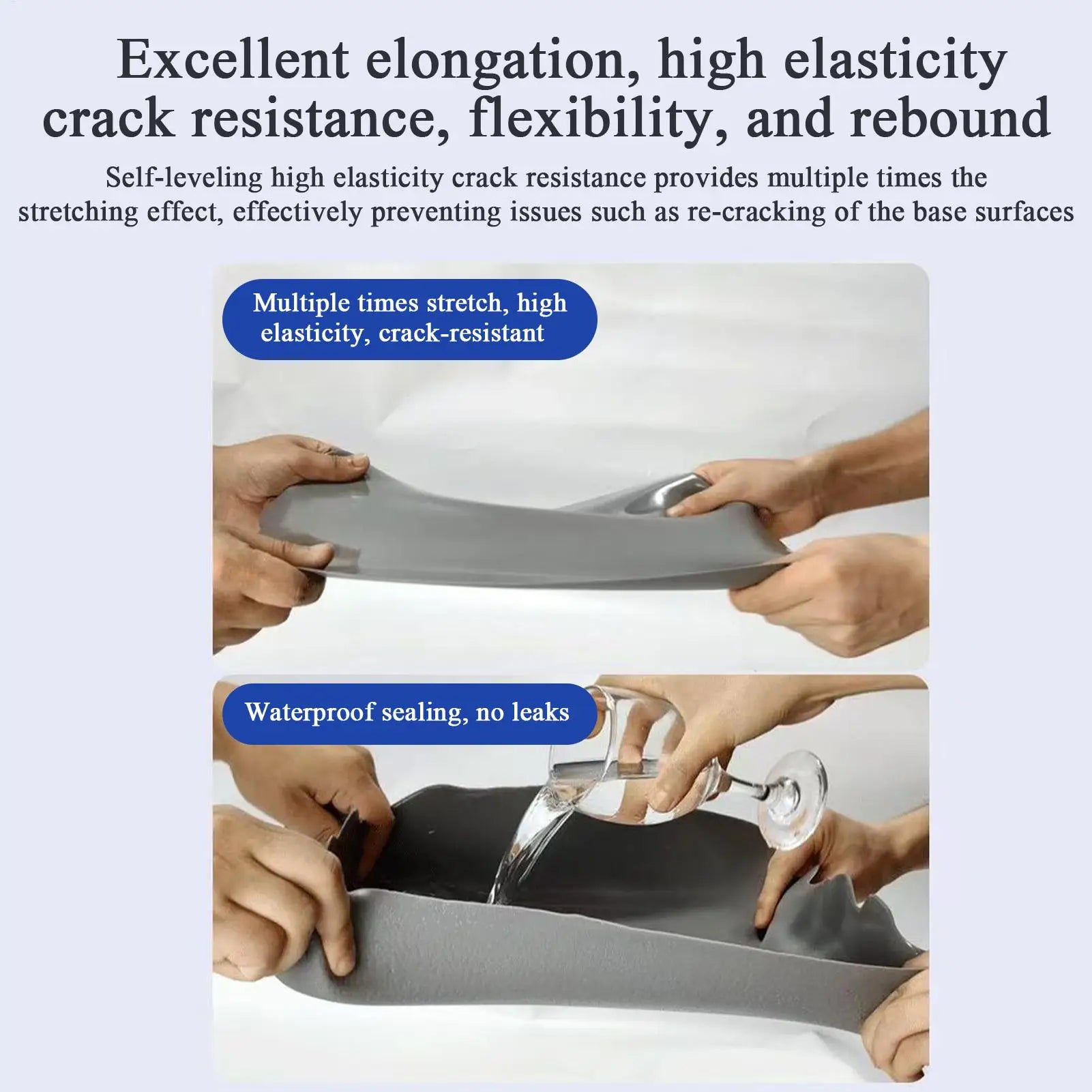 Roof Repair Sealant Waterproof Floor Caulking Glue Concrete Joint