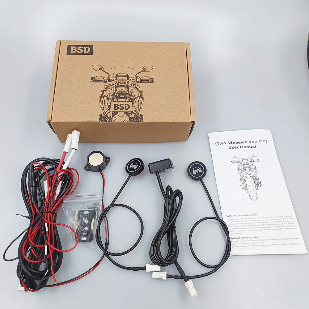 60Ghz Millimeter Motorcycle Blind Spot Detection System Wave Radar