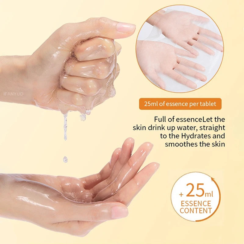 1/4pcs Natural Fresh Fruits Face Mask Facial Skincare Moisturizing Brightening Firming Hydrating Facial Masks for Face Skin Care Zpaxo