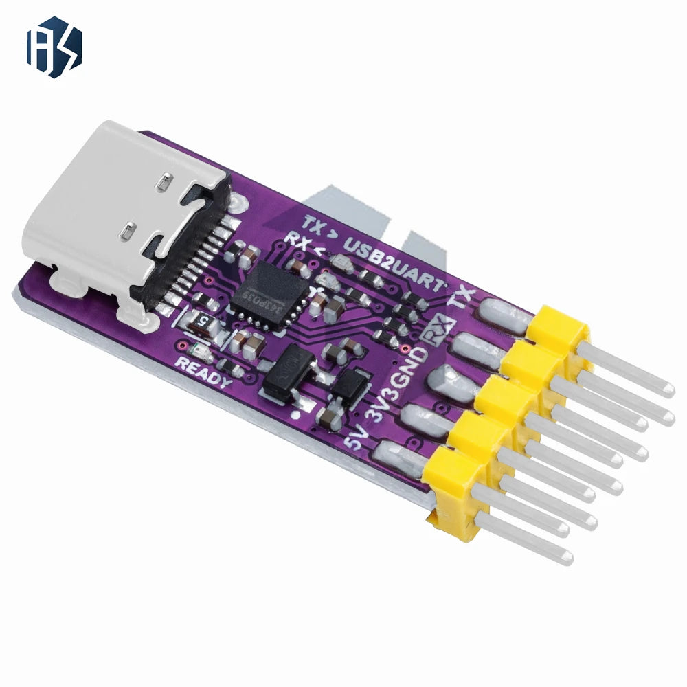 1 CH343P USB-to-TTL Serial Converter Module Type-c Interface 6Mbps 5V Zpaxo