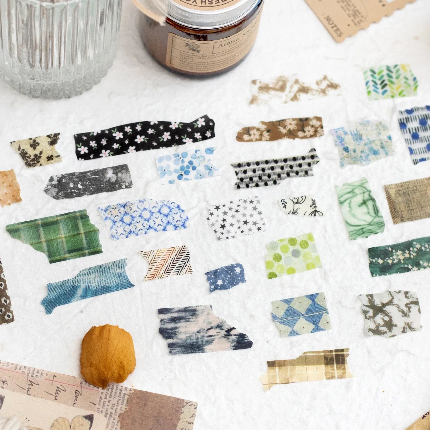 50MM*2M/Roll Plant Poem Tape Sticker Washi Tape for Scrapbooking Junk Journal Notebook Art Craft Supplies Gift School Stationery Zpaxo