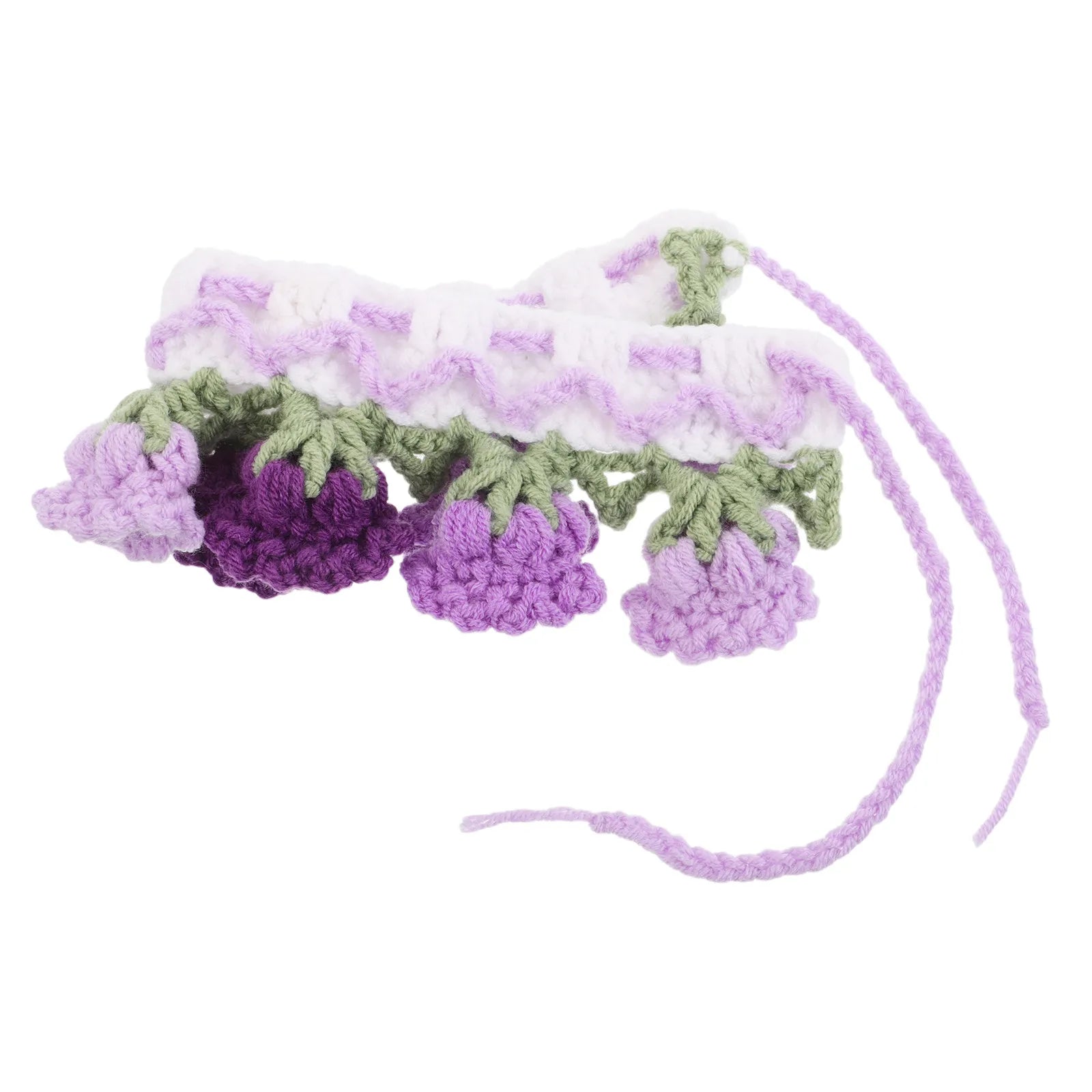 Pet Collar Knitted Flower Bib Neckwear Cute Dog Cat Scarf Daily Use