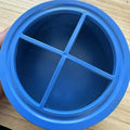 Anti-scatter Bird Pigeon Food Bowl Cover Parrot Feeder Dish