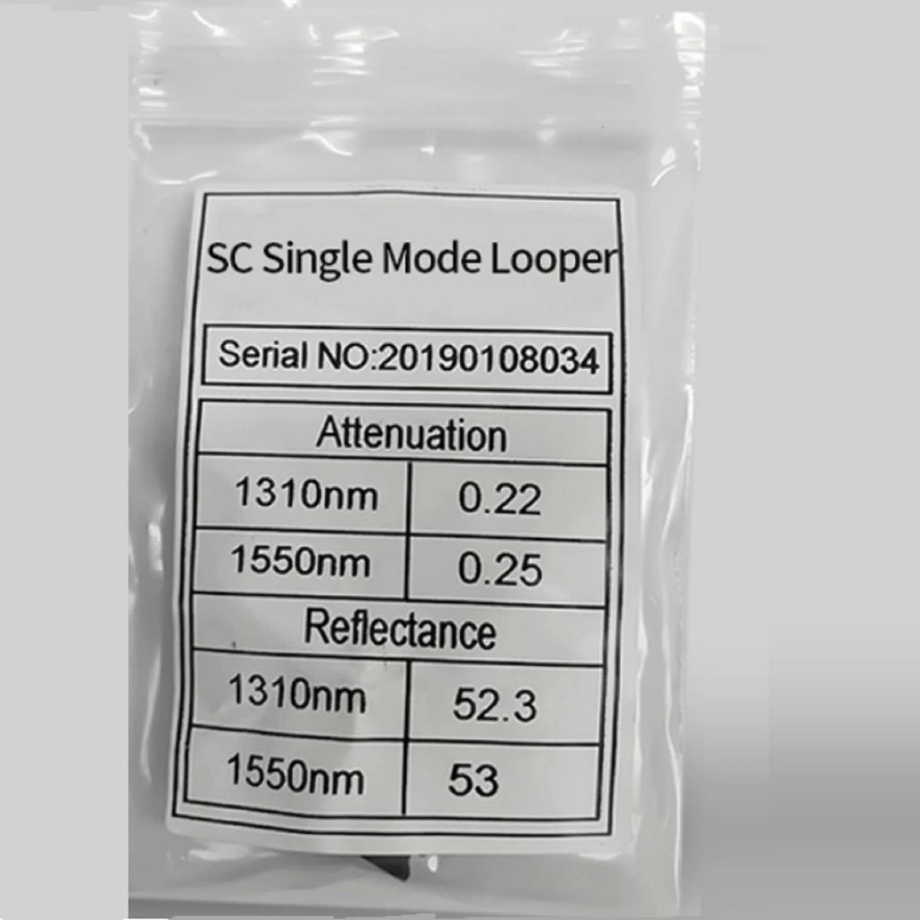 SC UPC Fiber Loopback Opitc Adapter Single Mode SM Double Optical