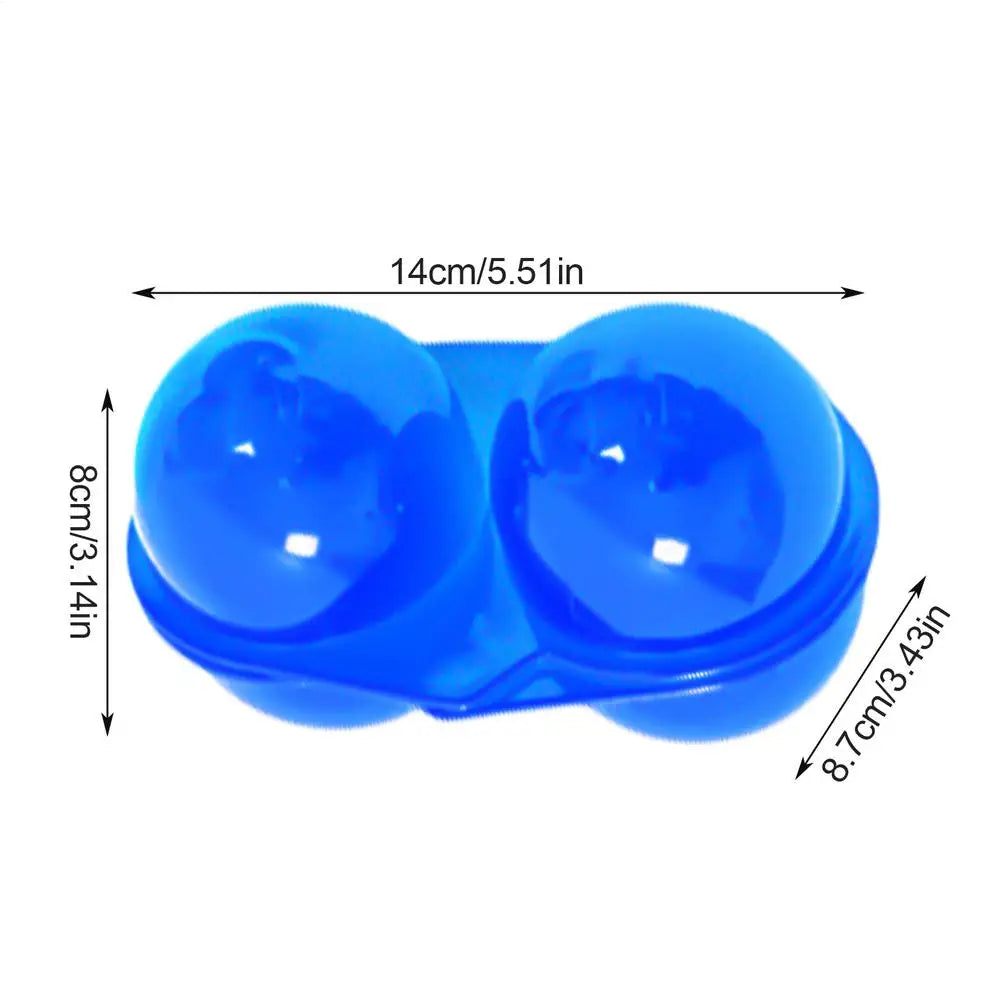 Camping Egg Holder – 2/4/6/12 Grid Portable Storage Box Camping Egg Container Zpaxo 2 Random color