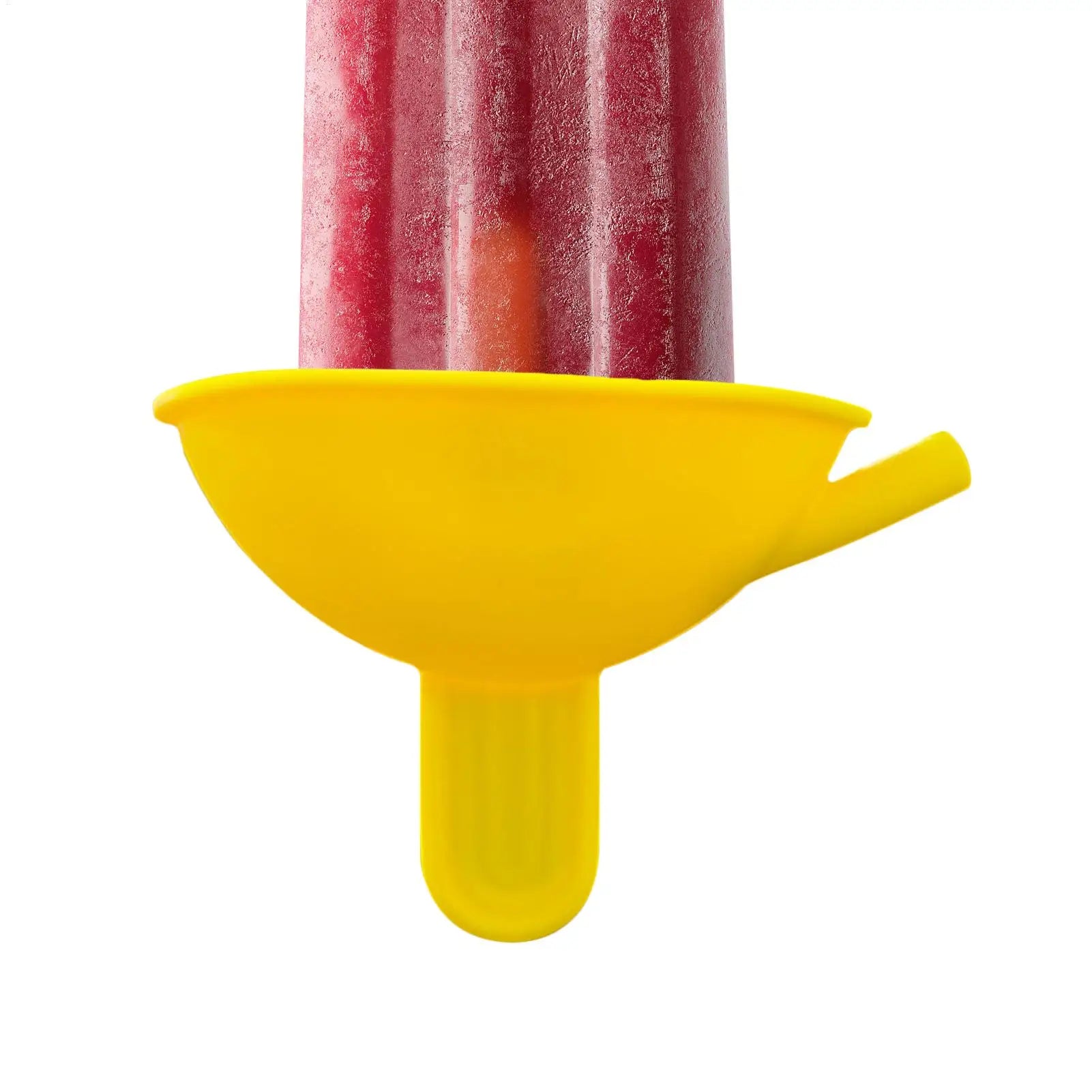 Kids No-Drip Ice Cream Holder – Reusable Silicone Ice Pop Tray Ice Pop Holder Zpaxo